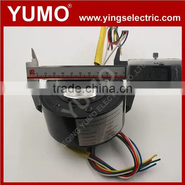SR038-6P Through bore slip ring bore size 38mm 6rings slip ring