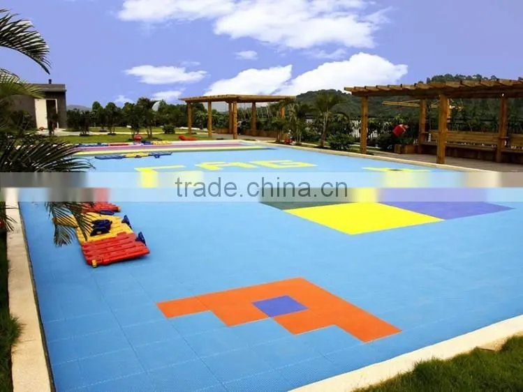 stylish interlocking sport flooring for playground, kindergarten