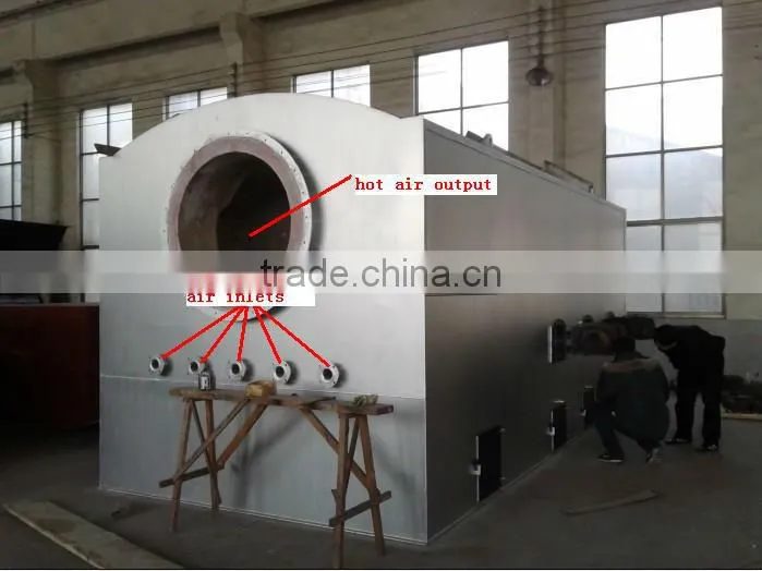 fixed grate hot air furnace