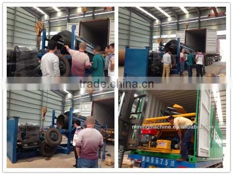 CN Reverse Helix Gold Trommel with Patent for Sale