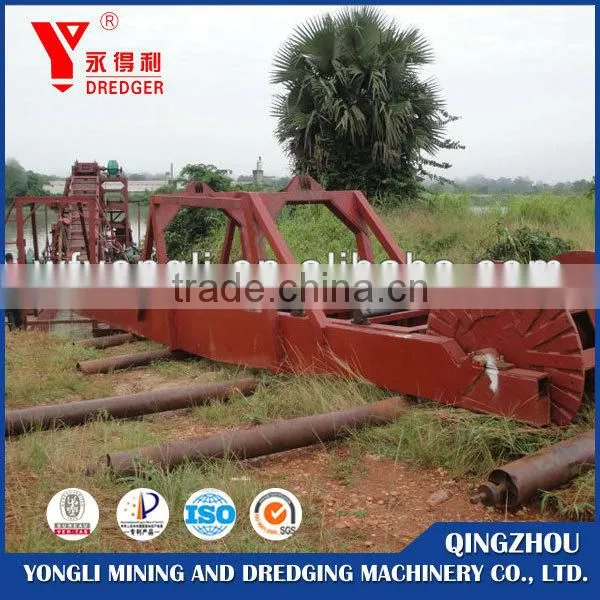 NEW Chain Bucket Gold Dredger /mini gold dredger for sale/Small sand mining gold dredger