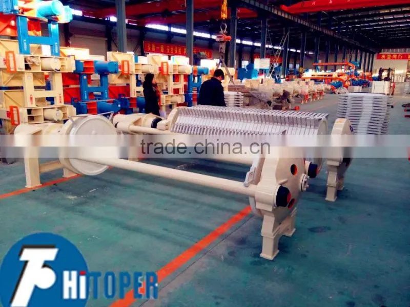 big stress round plate filter press
