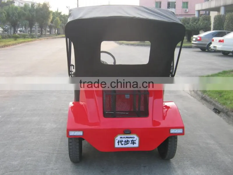 luxury 2 seats classic mini electric bubble car classic car