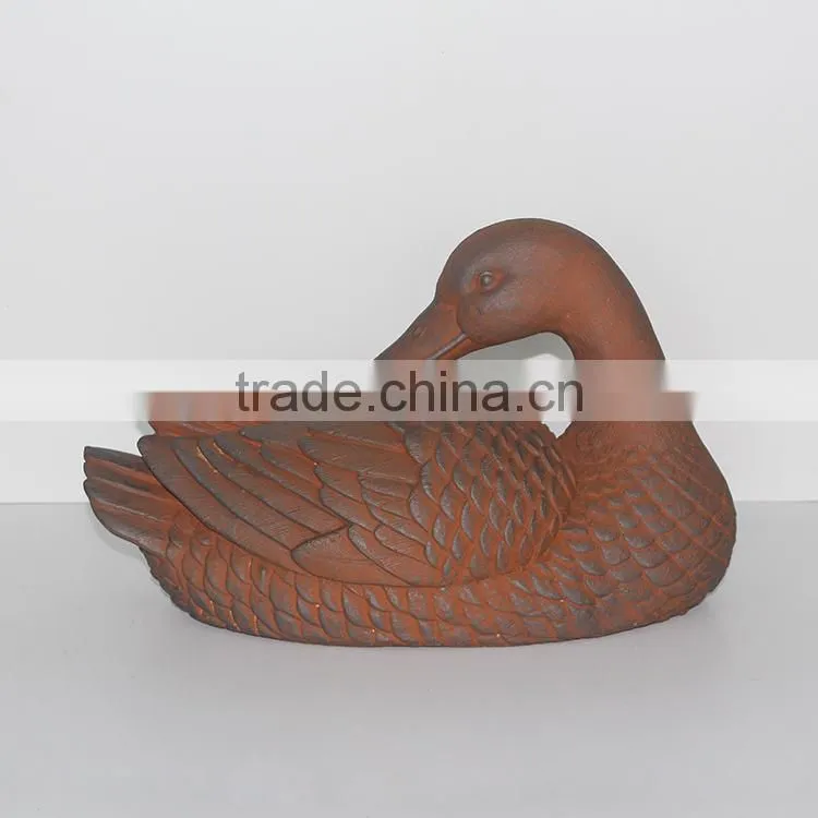 Customized clay animals figurine for garden decoration