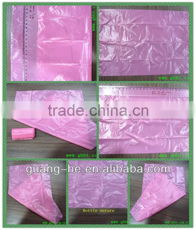 Eco-friendly disposable bag/100% biodegradable garbage bag/ trash bag,customized available