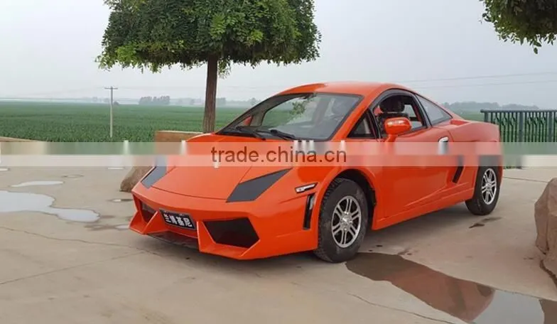 Super Cool Adult 4 Wheel Electric Car, Powerful 72V 4000W Electric Racing Car, New Energy Comfortable Electric Automobile