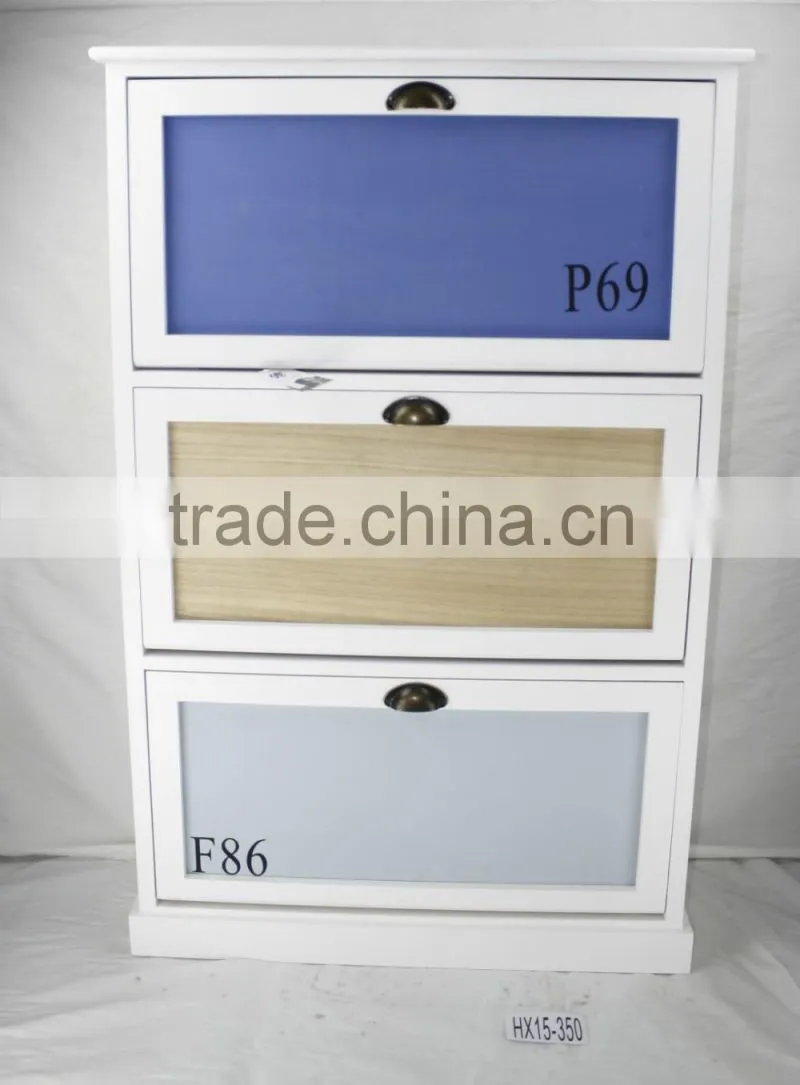 Living Room Furniture Type wood shoe rack shabby chic shoe rack