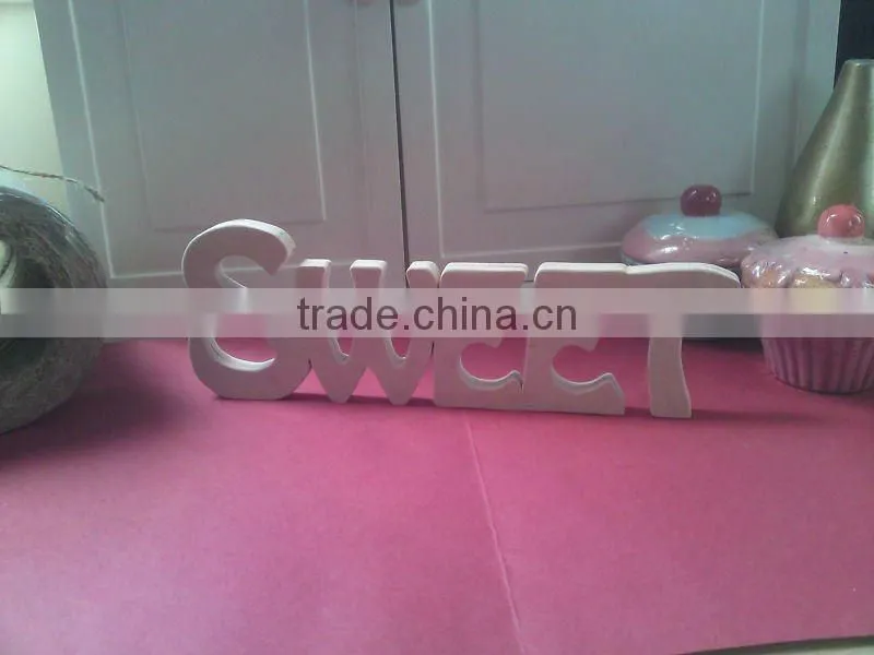 "home"decorative wooden alphabet letters for sale
