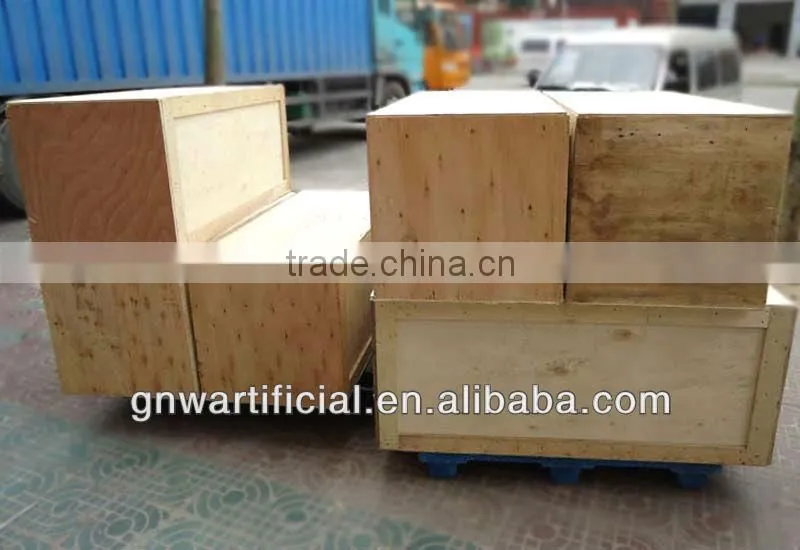 GNW BOX017 Hand Made Grass for Model Artificial Fence Hedge Garden Patio Decoration
