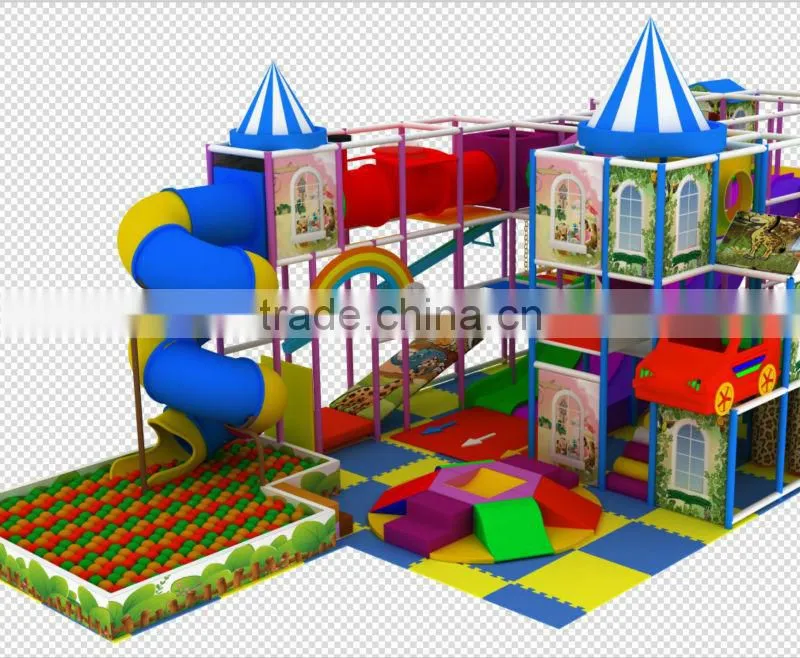 Naughty castle,kid's center,kid's indoor playground LT-1015A