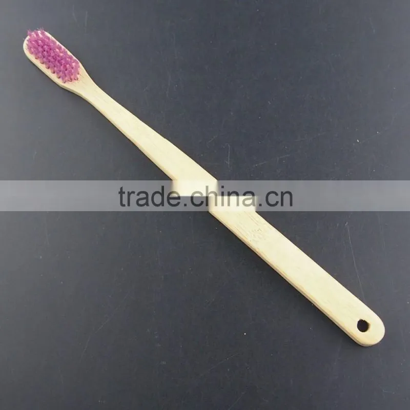 healthy care type bamboo toothbrush single eco friendly packing toothbrush