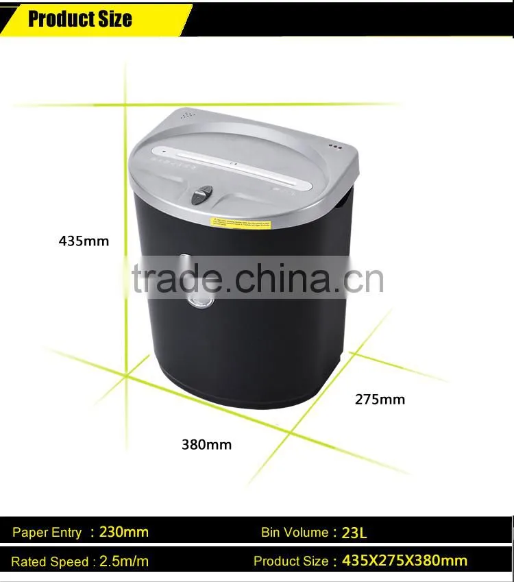 Small Office Soho Home use Paper shredder