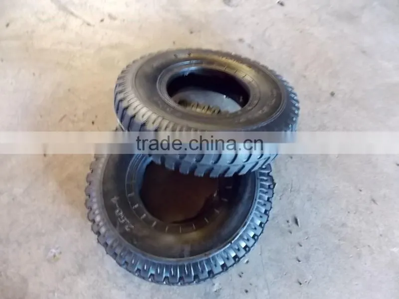 8inch LUG pattern trolley tire 2.50-4