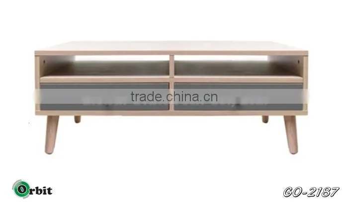 Home furniture wooden sofa coffee table, living room MDF coffee table