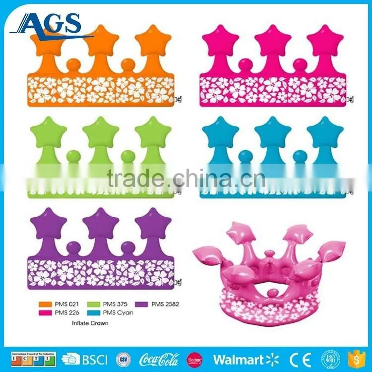 Low price inflatable toy colorful pentagram