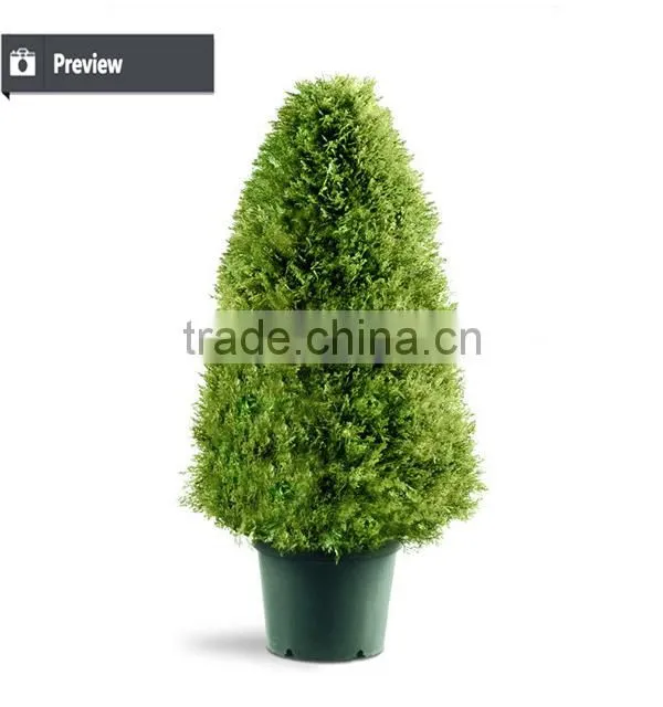 Artificial milan grass boxwood topiary for wedding or garden ornament