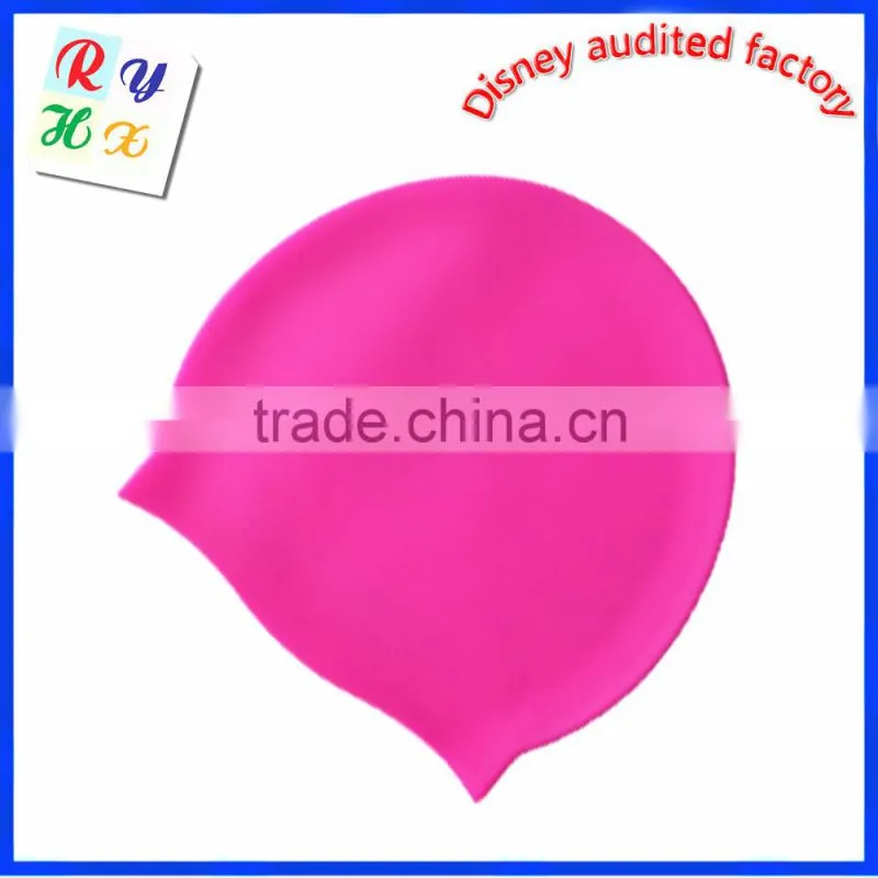 2015 newest design funny cartoon kids swimming cap