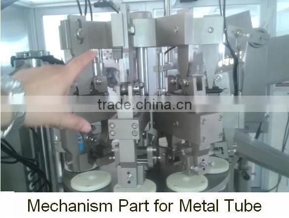 NF-60A-Z Fully Automatic Toothpaste Plastic Tube and Metal tube filling and sealing machine