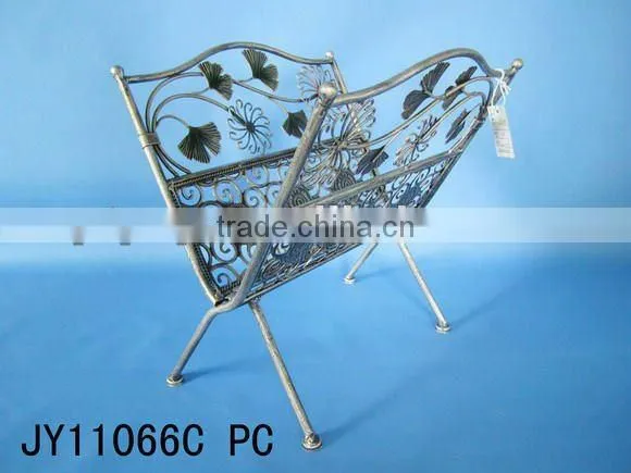 Decorative Metal Newspaper Holder