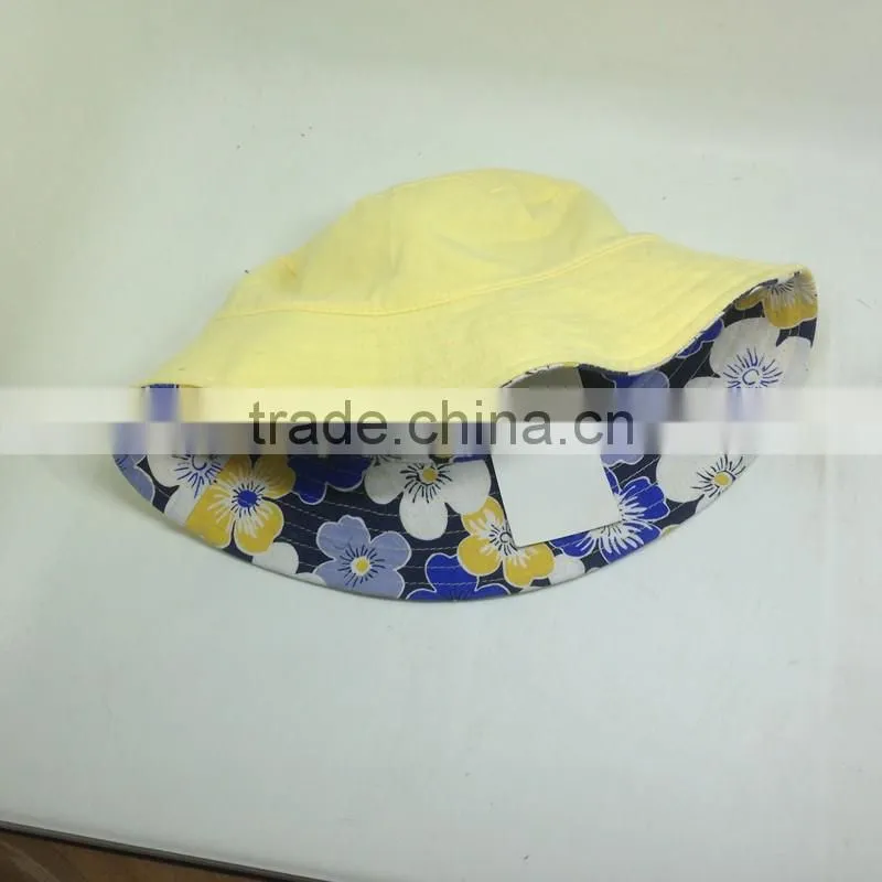 Custom Double Sided Bucket Hat And Reversable Hat For Kid