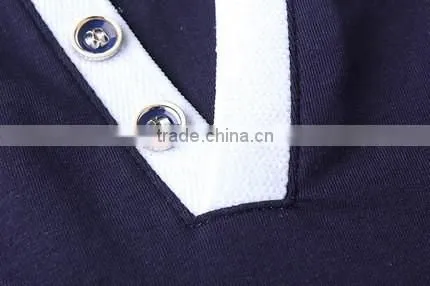 100% cotton,polo t-shirt and hot sale of trend in 2016
