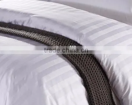 100% cotton satin strip fabric for bedding
