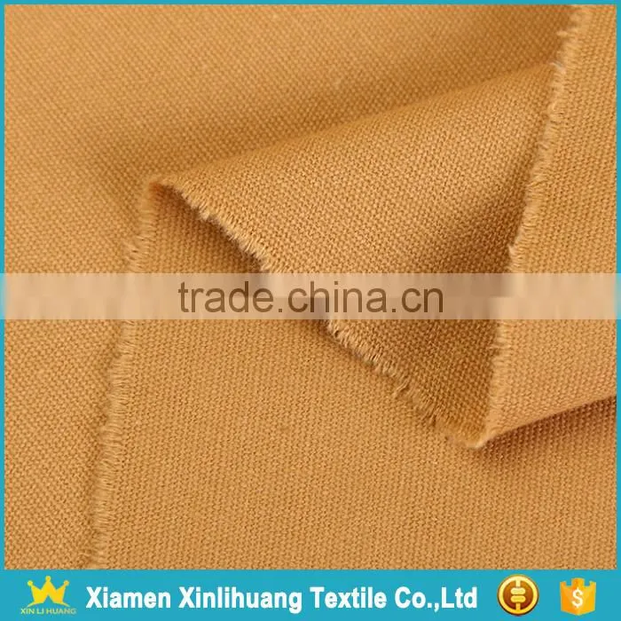 Hot Item Durable 8oz 100 Cotton Plain Canvas Fabric for Bag / Cushion
