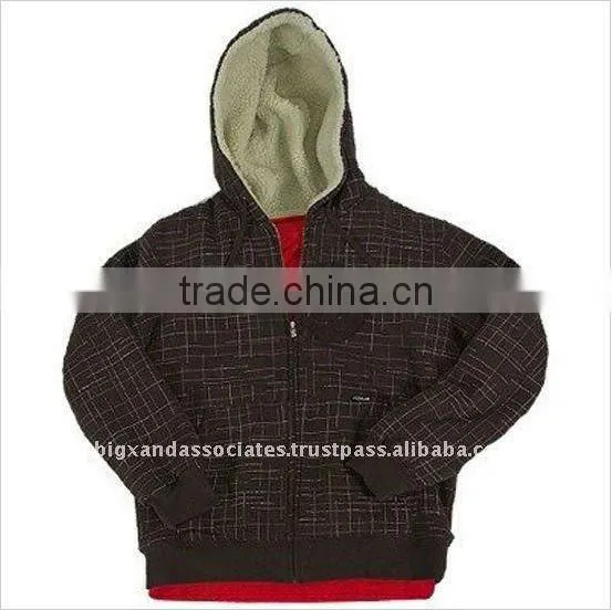 Heavyweight Fleece Lined Hooded Jackets