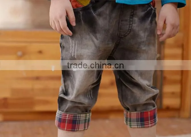 2-7Y Fashion Children Pants for boys with high quality of jeans