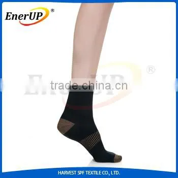 2016 Hot sale knee high copper compression socks