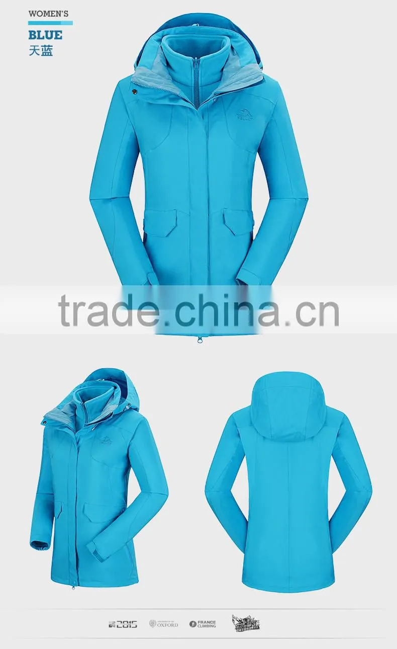 2017 PELLIOT Waterproof Windbreaker BomberJacket Women