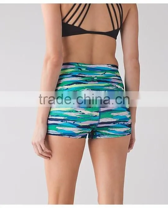 Factory Wholesale Custom Summer Shorts Womens Yoga Apparel Shorts