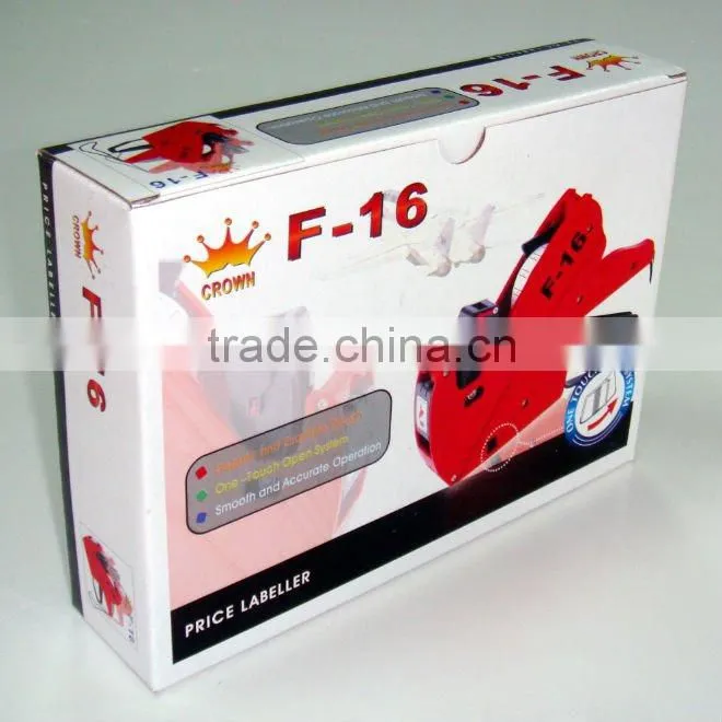 F-16 one line 8 bits price labeler gun