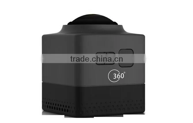 2016 Newest 360 degrees sport action 1080P 30fps mini camera WiFi H.264 Panorama Camera 360x220 Large Panoramic Video Camera