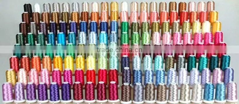 100% Rayon Embroidery Thread From Ningbo Sewing Factory