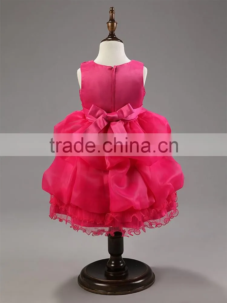 Flower baby girl wedding dress japanese hot girl dress