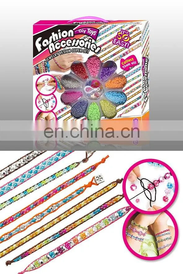 2016 Girl gift box diy plastic beads