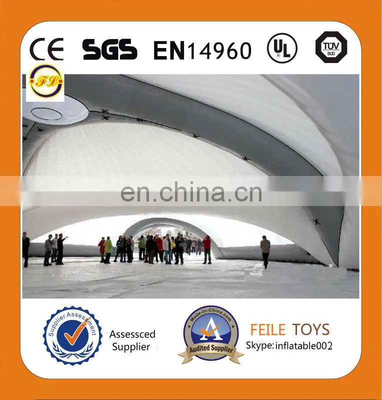tents with inflatable floor