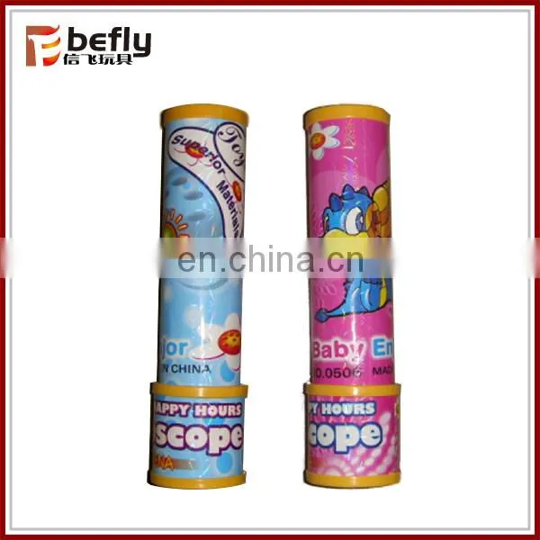 Cheap kaleidoscope plastic toys for kids