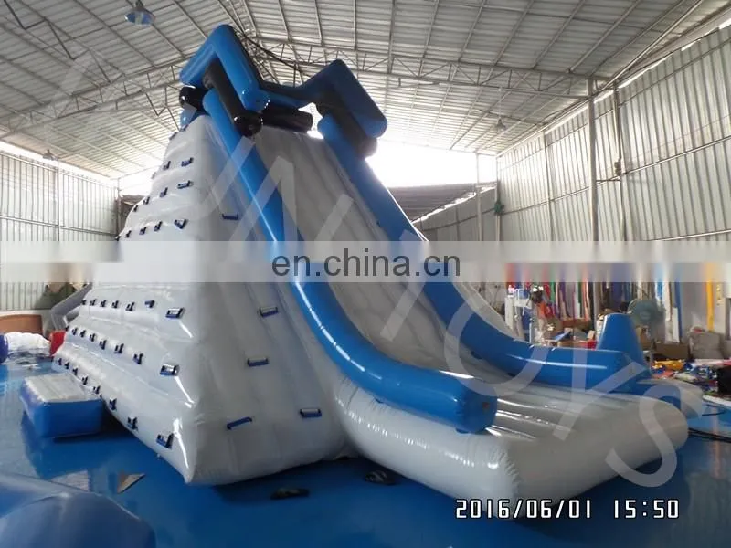 New inflatable iceberg slide /water iceberg climbing