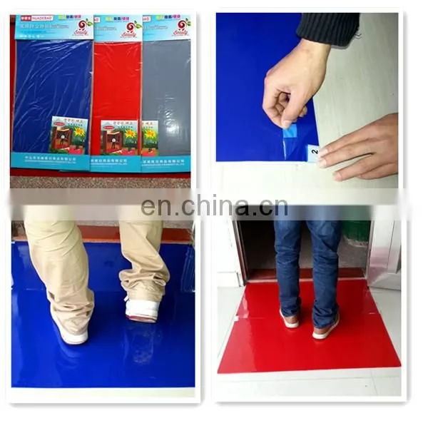 2014 hot sale Adhesive Garden Cleaning Tools Sticky Floor Mat