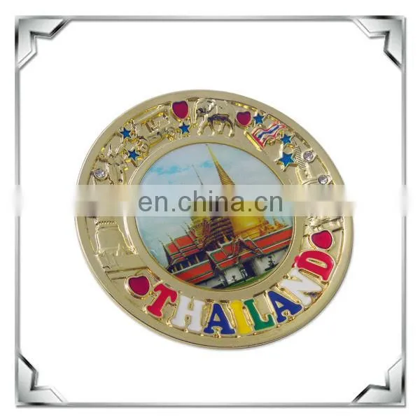 Dubai scenery design zinc alloy souvenir ashtray