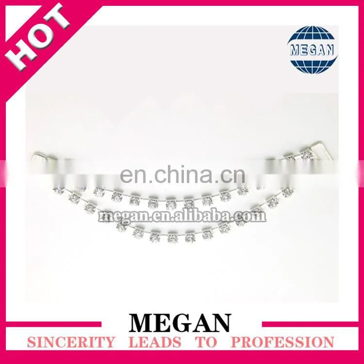 Bottom Bikini Rhinestone connector side Piece Chain
