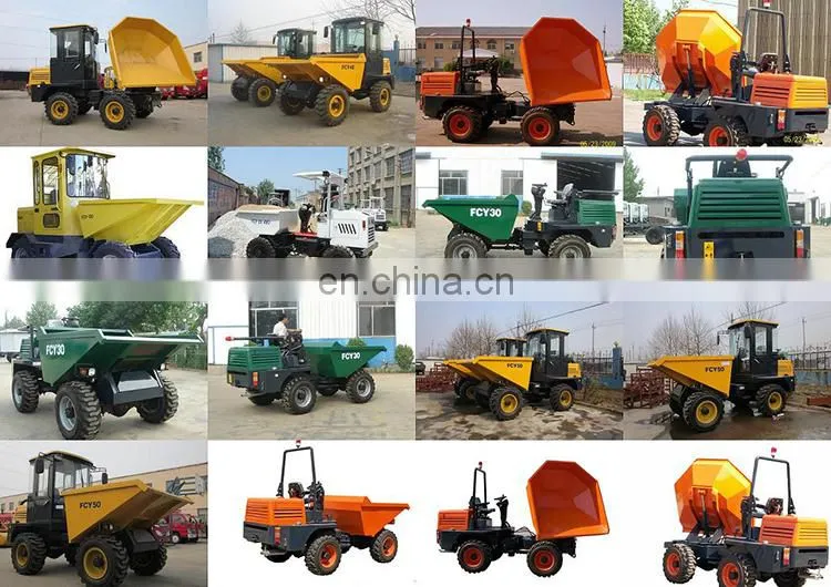 Construction transport 3 ton mini dump truck FCY30