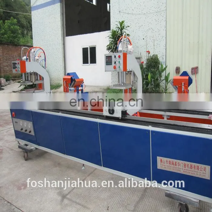 Three- head welding machine for PVC Windows and Doors machine