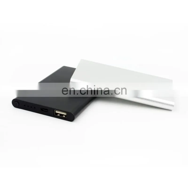 blue 5V 1A usb polymer battery mobile power bank charger box for smart phone