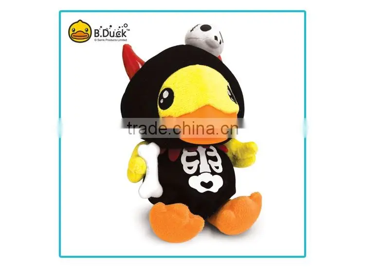 Novelty soft plush animal stuffed plush material duck toy for Halloween