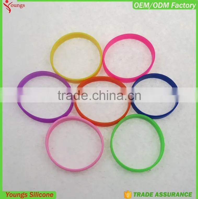 Summer bracelet 2016 FDA Silicone Rubber Bracelet Wrist hand Bangle Bracelet