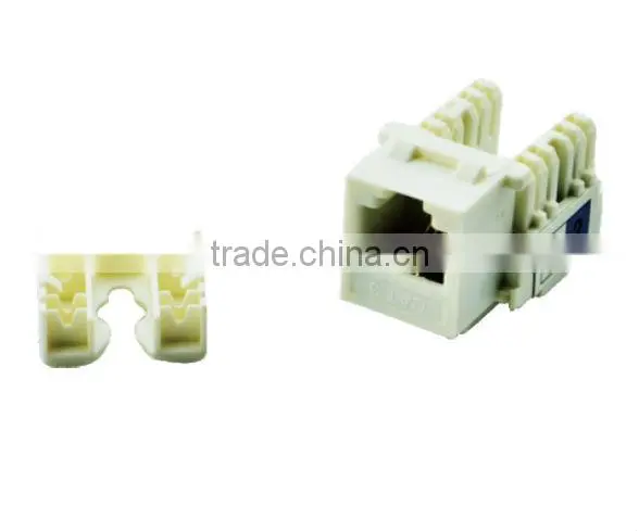 shielded cat3 toolless modular connect jack