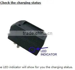 The charger is for video camcorder and digital camera li-ion batteries